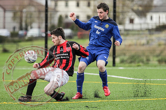 Lisnaskea Rovers V Ardstraw in League Football.