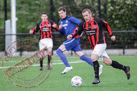 Lisnaskea Rovers V Ardstraw in League Football.