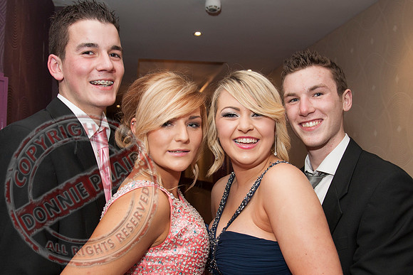 St. Comhghall's Lisnaskea School Formal in the Hillgrove Hotel.