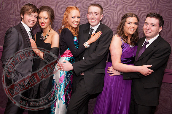 St. Comhghall's Lisnaskea School Formal in the Hillgrove Hotel.