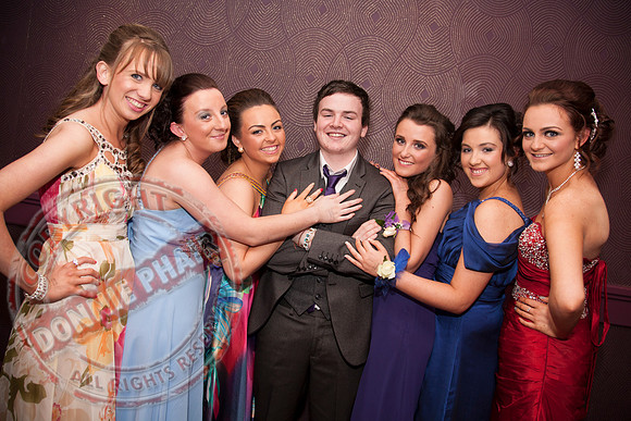 St. Comhghall's Lisnaskea School Formal in the Hillgrove Hotel.