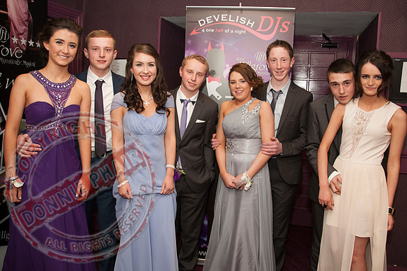 St. Comhghall's Lisnaskea School Formal in the Hillgrove Hotel.