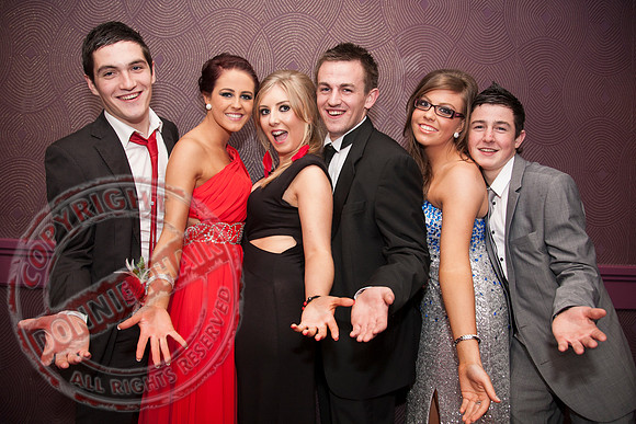 St. Comhghall's Lisnaskea School Formal in the Hillgrove Hotel.