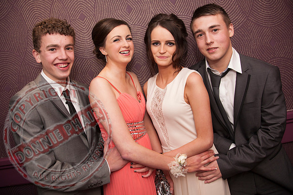 St. Comhghall's Lisnaskea School Formal in the Hillgrove Hotel.