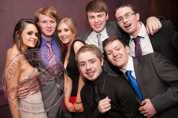 St. Comhghall's Lisnaskea School Formal in the Hillgrove Hotel.