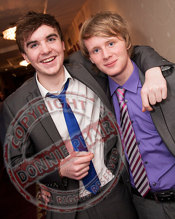 St. Comhghall's Lisnaskea School Formal in the Hillgrove Hotel.
