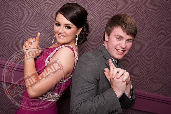 St. Comhghall's Lisnaskea School Formal in the Hillgrove Hotel.