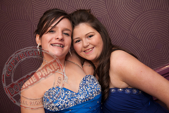 St. Comhghall's Lisnaskea School Formal in the Hillgrove Hotel.