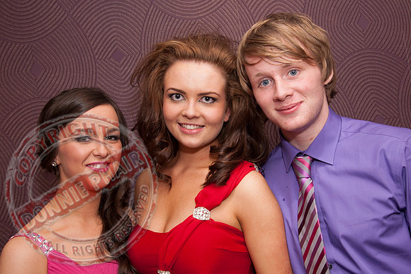 St. Comhghall's Lisnaskea School Formal in the Hillgrove Hotel.