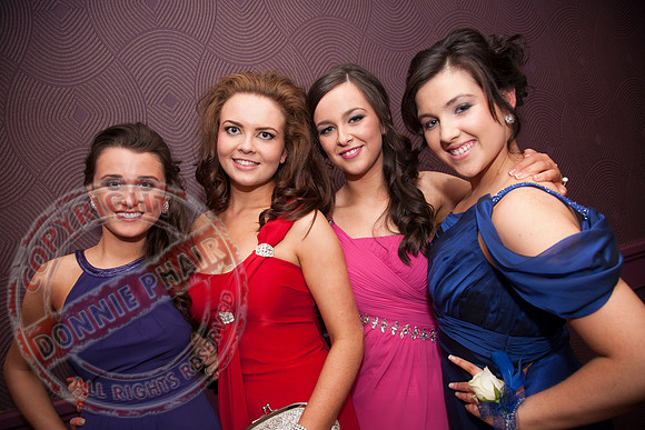 St. Comhghall's Lisnaskea School Formal in the Hillgrove Hotel.