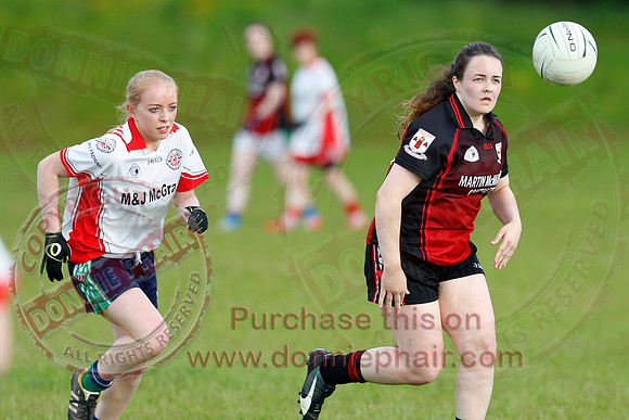 Brookeborough (4-17) V St. Patricks, Donagh (0-7) in Ladies Senior GAA Football League Division one.