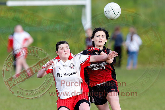 Brookeborough (4-17) V St. Patricks, Donagh (0-7) in Ladies Senior GAA Football League Division one.