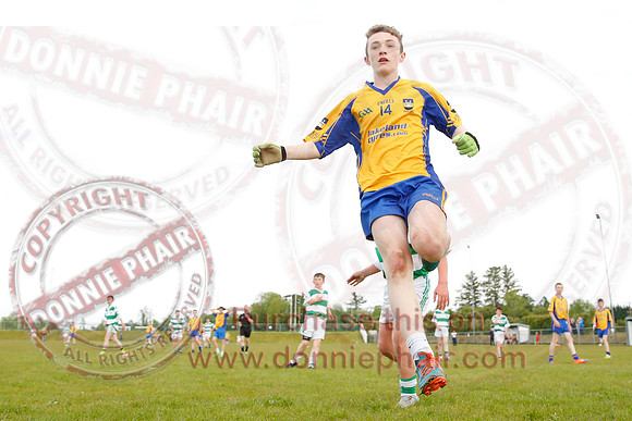 Enniskillen Gaels (5-16) V Teemore (3-5) in Under 14 GAA Championship Semi-Final.