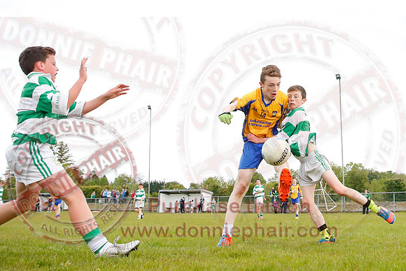 Enniskillen Gaels (5-16) V Teemore (3-5) in Under 14 GAA Championship Semi-Final.