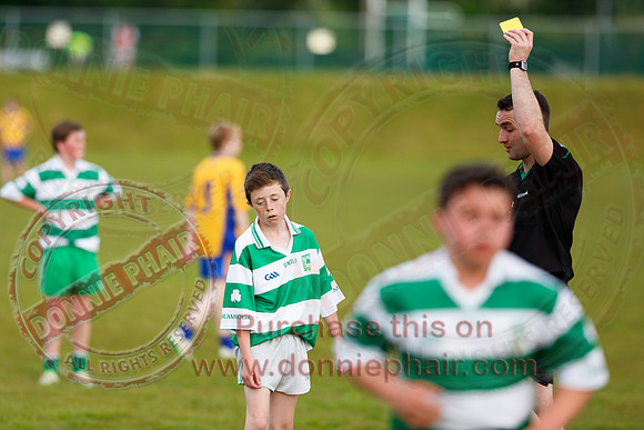Enniskillen Gaels (5-16) V Teemore (3-5) in Under 14 GAA Championship Semi-Final.