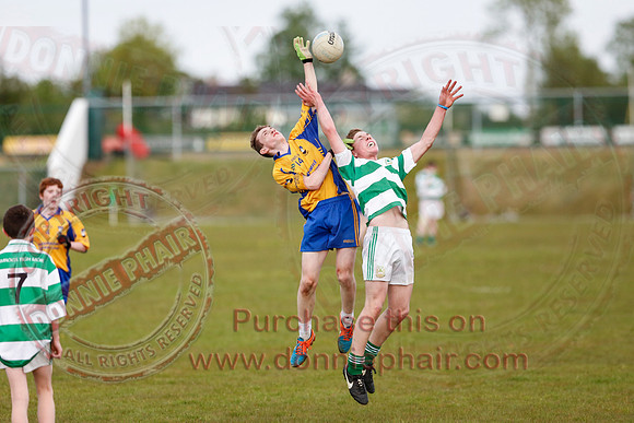 Enniskillen Gaels (5-16) V Teemore (3-5) in Under 14 GAA Championship Semi-Final.