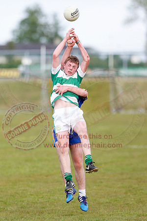 Enniskillen Gaels (5-16) V Teemore (3-5) in Under 14 GAA Championship Semi-Final.