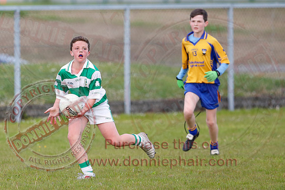 Enniskillen Gaels (5-16) V Teemore (3-5) in Under 14 GAA Championship Semi-Final.