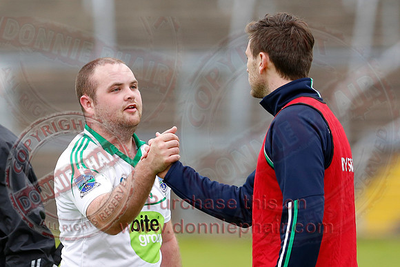Fermanagh (1-15) V Louth (2-8) in Nicky Rackard Promotion Play-off.