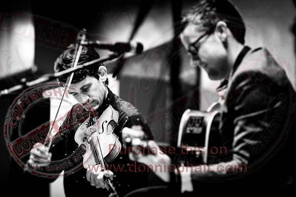 Fermanagh Fleadh - Donal McCague and Sean McElwain playing in Newtownbutler Community Hall.