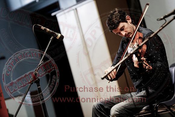 Fermanagh Fleadh - Donal McCague and Sean McElwain playing in Newtownbutler Community Hall.