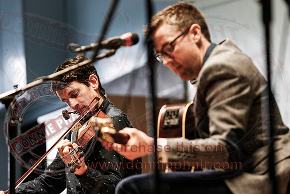 Fermanagh Fleadh - Donal McCague and Sean McElwain playing in Newtownbutler Community Hall.