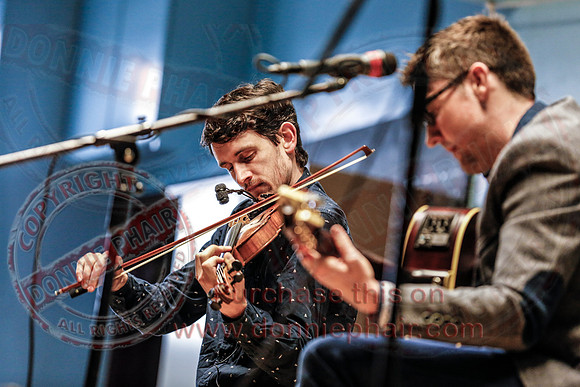 Fermanagh Fleadh - Donal McCague and Sean McElwain playing in Newtownbutler Community Hall.