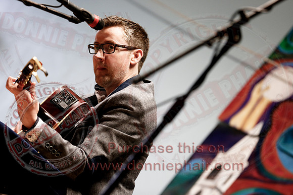 Fermanagh Fleadh - Donal McCague and Sean McElwain playing in Newtownbutler Community Hall.