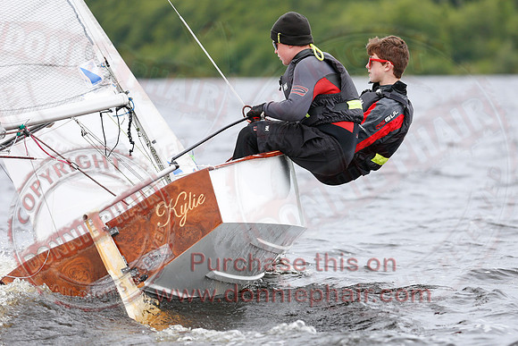 GP14 Ulster Championship Sailing Competition at Lough Erne Yacht Club.