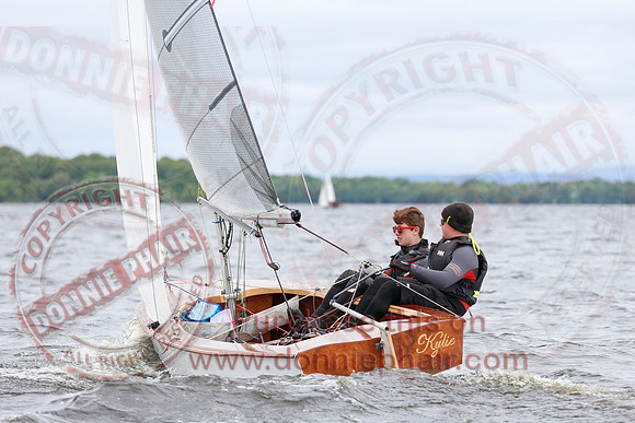GP14 Ulster Championship Sailing Competition at Lough Erne Yacht Club.