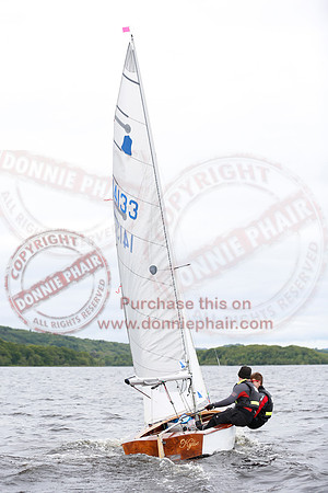 GP14 Ulster Championship Sailing Competition at Lough Erne Yacht Club.