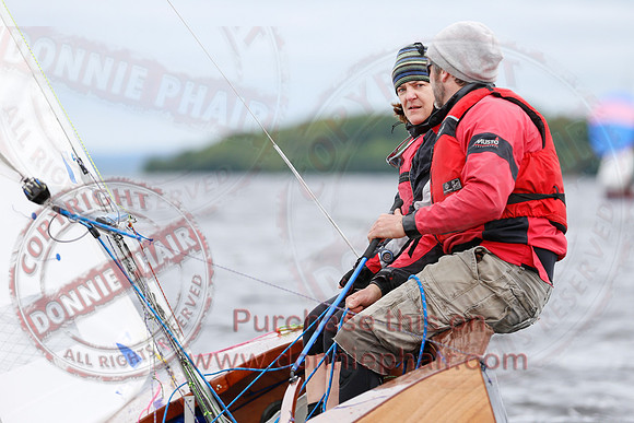 GP14 Ulster Championship Sailing Competition at Lough Erne Yacht Club.