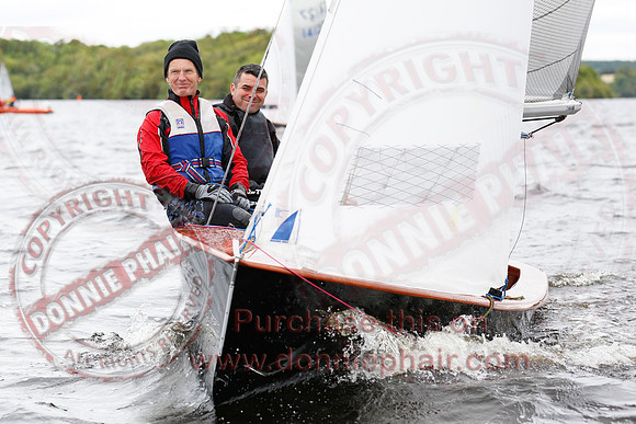 GP14 Ulster Championship Sailing Competition at Lough Erne Yacht Club.