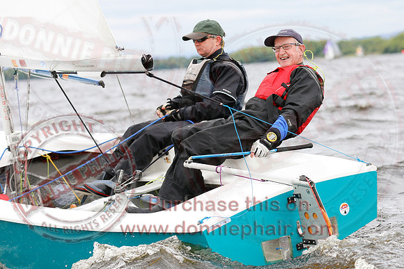 GP14 Ulster Championship Sailing Competition at Lough Erne Yacht Club.