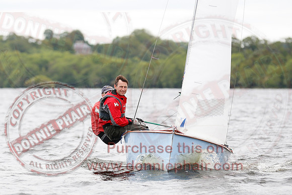 GP14 Ulster Championship Sailing Competition at Lough Erne Yacht Club.