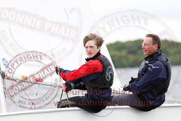 GP14 Ulster Championship Sailing Competition at Lough Erne Yacht Club.