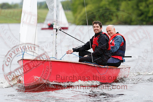 GP14 Ulster Championship Sailing Competition at Lough Erne Yacht Club.