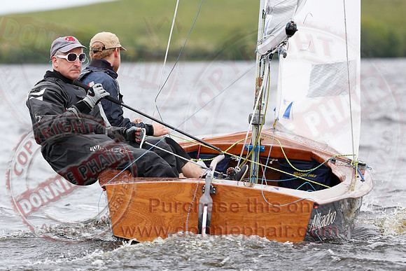 GP14 Ulster Championship Sailing Competition at Lough Erne Yacht Club.