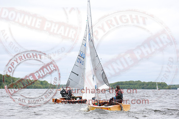 GP14 Ulster Championship Sailing Competition at Lough Erne Yacht Club.
