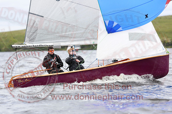 GP14 Ulster Championship Sailing Competition at Lough Erne Yacht Club.