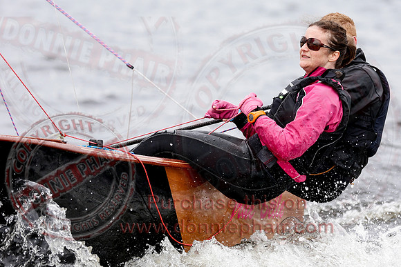GP14 Ulster Championship Sailing Competition at Lough Erne Yacht Club.