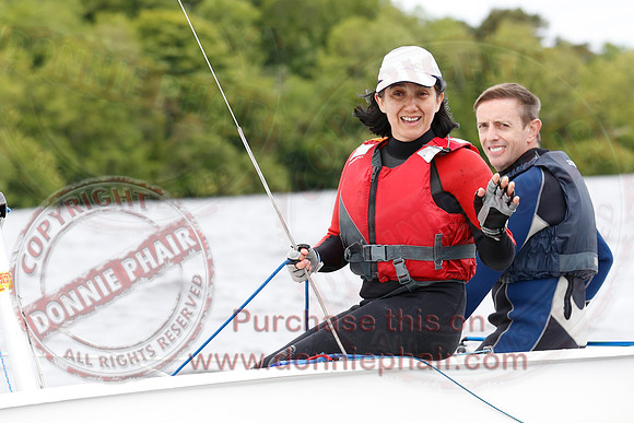 GP14 Ulster Championship Sailing Competition at Lough Erne Yacht Club.