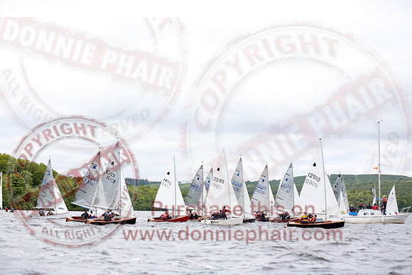 GP14 Ulster Championship Sailing Competition at Lough Erne Yacht Club.