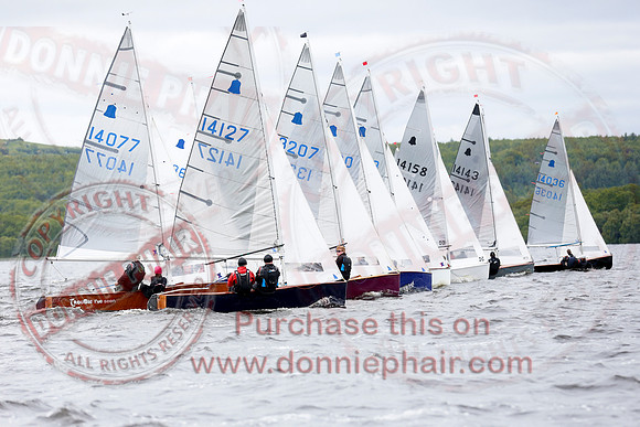 GP14 Ulster Championship Sailing Competition at Lough Erne Yacht Club.