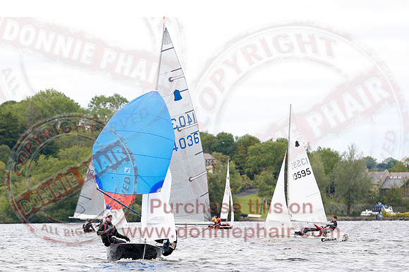 GP14 Ulster Championship Sailing Competition at Lough Erne Yacht Club.