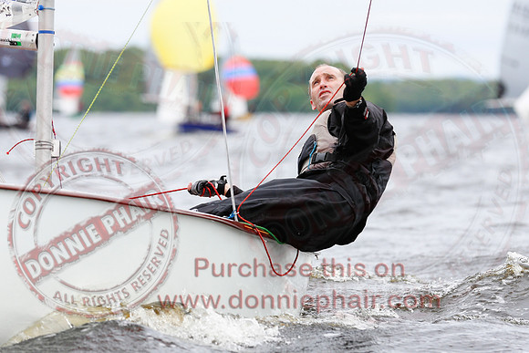 GP14 Ulster Championship Sailing Competition at Lough Erne Yacht Club.