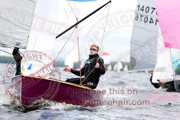 GP14 Ulster Championship Sailing Competition at Lough Erne Yacht Club.