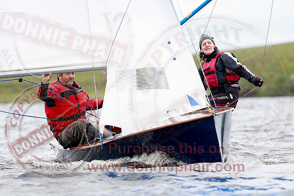 GP14 Ulster Championship Sailing Competition at Lough Erne Yacht Club.