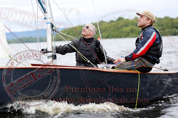 GP14 Ulster Championship Sailing Competition at Lough Erne Yacht Club.