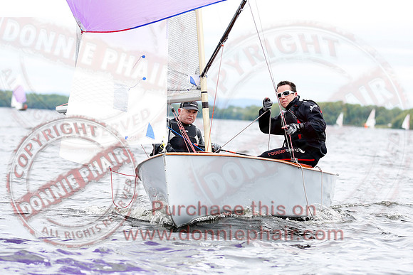 GP14 Ulster Championship Sailing Competition at Lough Erne Yacht Club.